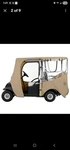 Classic Accessories 4-PASSENGER Golf Cart Deluxe 80" Enclosure Cover Tops. Fixed Price $350.00.