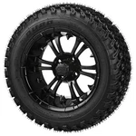 Set (4) Sti Ss Lsi Hd 14" Golf Cart Wheels & 23 All Atx Trail Terrain Tires. Fixed Price $799.50.