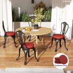 Outsunny Outdoor Chair Cushions Set Of 4 Round Seat. Fixed Price $29.99.