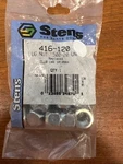 (12) Stens Part # 416-120 Lug Nuts / Fits Club Car 1010984. Fixed Price $18.19.