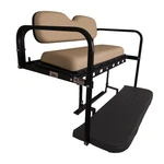 Gtw MACH3 Rear Flip Seat For Club Precedent/tempo/onward Golf Cart - Buff. Fixed Price $435.95.