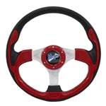 Madjax 13" Red ULTRA2 Golf Cart Steering Wheel 06-012. Fixed Price $64.97.