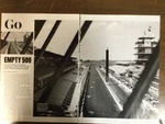9301 Article Pictorial Racing Go Empty 500 Indy Without Fans Is Surreal 2 Page. Fixed Price $14.99.