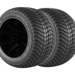 (qty 2) 215-50-12 Efx Pro Rider Lrb Black Wall Tires. Fixed Price $203.98.