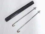 Yamaha G2 G9 Gas Golf Cart Battery Plate Hold Down Bracket Oem J55-H2136-00. Fixed Price $29.99.