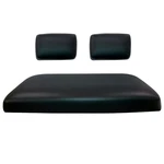 3X Golf Cart Seat Cover Staple On Leather Black For Yamaha G-11 G-22. Fixed Price $25.49.