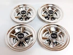 8" Chrome Golf Cart Wheel Covers Hub Caps Set Of 4 Fit Ezgo, Club Car,yamaha. Fixed Price $41.99.
