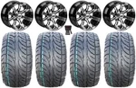 Lsi Casino 12" Machined Golf Wheels 23X9.5-12 Fusion St Tires Yamaha. Fixed Price $955.32.