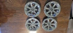 Yamaha Golf Cart Wheel Covers Set Of 4 GCA-YW950-10-BU-CHROME. Fixed Price $75.00.