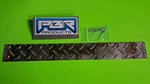 Club Ds Golf Cart Diamond Plate Name Cover Front Deluxe Wow Polished Alum.. Fixed Price $14.99.