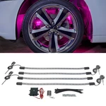 Ledglow Pink Wheel Well Fender Neon Accent Flexible Tube Lights Kit. Fixed Price $69.99.