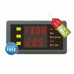 120V300A Dual Ammeter Voltmeter Red Led Discharge Indicator Gauge. Fixed Price $40.00.