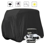 Black Waterproof Golf Cart Storage Cover 4 Passenger For Ezgo Club Yamaha. Fixed Price $26.92.