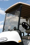 Ezgo Rxv Golf Cart 2008-2023 Clear Folding Front Windshield W/ Rubber Clips. Fixed Price $142.95.