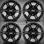 Wolverine RMAX2 1000 14" Viper Blk Atv Aluminum Wheels ( Set ) YAM11K. Fixed Price $439.99.