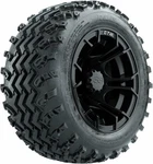 Gtw 10" Spyder Matte Black Golf Cart Wheels & 18X9.5 Rogue All Terrain Tires (4). Fixed Price $688.99.
