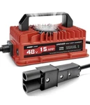 15 Amp 48 Volt Golf Cart Battery Charger For Yamaha G19-G22 With 2-PIN Plug. Fixed Price $105.00.