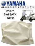 Yamaha G9-G22 Golf Cart Ivory Seat Back Cover JG5-K841G-09 (free Shipping). Fixed Price $69.98.