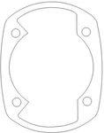 Yamaha G2 881-11351-02 Cylinder Base Gasket. Fixed Price $15.95.