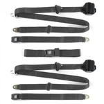 Ford Falcon 1964 - 1965 Standard 3PT Charcoal Retractable Bench Seat Belt Kit. Fixed Price $275.50.