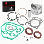 Piston Rings Gaskets Seals Engine Rebuild Kit For Yamaha Ydra Golf Cart (357CC). Fixed Price $34.69.