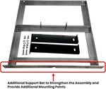 Golf Cart Battery Tray W/ Ss Bolts For Ezgo 36/48V Txt/ Medalist 1994+, Aluminum. Fixed Price $76.35.