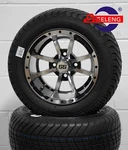 Golf Cart 12" Storm Trooper Wheels And 215/50-12 Comfort Ride Dot Tires. Fixed Price $509.00.