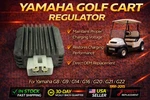 Voltage Regulator For Yamaha G8 G9 G14 G16 G20 G21 G22 Gas Golf Cart 1991-2015. Fixed Price $18.95.