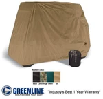Universal Premium Slip-on 2 Passenger Person Golf Cart Cover Tan. Fixed Price $156.99.