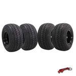 Kenda HOLE-N-1 K389 18X8.5-8 Golf Cart Tire & Black Wheel With Keychain 4-PACK. Fixed Price $249.96.