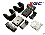 Sgc 4" Block Lift Kit For Ezgo Golf Cart 1994.5 - 2001.5 Gas Txt/medalist Model. Fixed Price $79.00.
