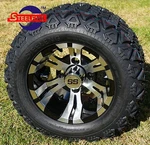 Golf Cart Vampire Wheels/rims And 18"X9"-10" Dot All Terrain Tires (4). Fixed Price $459.00.