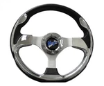 Madjax Chrome ULTRA2 Golf Cart 13" Steering Wheel - Universal Fit Hub Separate. Fixed Price $164.95.