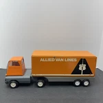 Mini Tonka Allied Van Lines Mover Pressed Steel Semi Truck Trailer (1724). Fixed Price $64.99.