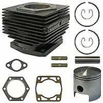 Yamaha G1 Engine Rebuild Kit (2-CYCLE) Golf Cart Top End Piston/cylinder/gasket. Fixed Price $419.95.