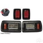 Club Rhox Led Super Saver Adjustable Light Kit For 1993-UP Golf Cart. Fixed Price $231.00.