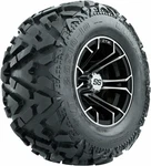 Set Of 4 Gtw 10" Spyder Machined/black Golf Wheels On 20X10-10 Barrage Mud Tires. Fixed Price $661.99.