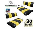 Yamaha G-11 G-22 Staple (front+rear Combo) Golf Cart Seat Cover (2 Stripe). Fixed Price $159.99.
