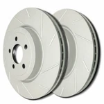 Sp Performance T52-8424 Slotted Brake Rotors Zrc Coating L/r Pr Front. Fixed Price $249.73.