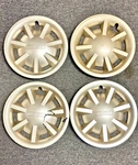 Ez-go Golf Cart Set Of 4 Gold Hubcap. Fixed Price $39.99.