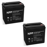 2PC Npp NP6-225AH 6V Agm Vrla General Series Battery. Fixed Price $549.00.