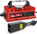 18 Amp 36 Volt Golf Cart Battery Charger For Ezgo Txt With D Style Plug. Fixed Price $127.11.