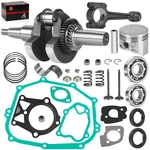 Crankshaft Connecting Rod Piston Gasket Valve 95 96 For Yamaha Golf Cart G14. Fixed Price $302.96.