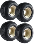 4-PACK Beige Tan Golf Cart Tire Wheel 18X8.50-8 Inch Fit E-z-go Cushman Yamaha. Fixed Price $189.97.
