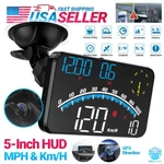 Digital Speedometer Universal Gps Car Hud Head Up Display Mph Overspeed Alarm 5". Fixed Price $24.98.