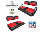 E-z-go Txt Replacement Front / Rear Staple Golf Cart Seat Cover Set. Fixed Price $180.00.