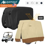 Heavy Duty Waterproof Golf Cart Cover Tarp 4 Passenger For Club Ez Yamaha. Fixed Price $44.99.