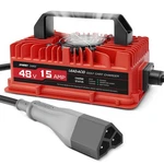 Epowrey 15 Amp Golf Cart Charger For 48 Volt Ezgo Rxv & Txt With 3 Pin Red. Fixed Price $150.41.