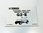 Oem Genuine Factory Yamaha Golf Cart Owner's Manual Electric G-2 G2E. Fixed Price $24.99.