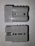 (14) Gray Anderson Plugs, SB50A 600V, #6AWG, 1-3/8" X 1-7/8" 5/8", Towing. Fixed Price $40.00.